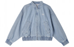 Adidas Originals CTT teksajakk naistele helesinine JZ9924 2XS