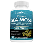 Merevetika toidulisand, orgaanilise pruunvetika pulbriga, 120 kapslit pudelis 120 Capsules blue