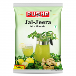 Pushp Br&auml;ndi Jal Jeera Pulber (Masala) 500 g kott | 1 tk pakis | Kiirjoogisegu Masala v&auml;rskendava suvejoogi ja vestluse jaoks, m&uuml;ndi ja k&ouml;&ouml;mne segu, Ei