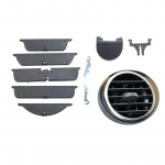 8 tk armatuurlaua kliimaseadme &otilde;hutusava keskmise resti laba hoova paranduskomplekt Sobib Land Rover Discovery 3 4 LR3 LR4 jaoks OEM LR039081
