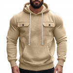 Pullover meestele soe kapuutsiga pusero talvine mitmetaskuline kapuutsiga pusero pikkade varrukatega kapuutsiga s&auml;rk vabaaja kapuutsiga pusero t&auml;navastiilis kapuutsiga pusero meeste mugav talvine kampsun S