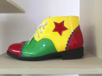 V&auml;rvilised PU-nahast klounikost&uuml;&uuml;mi kingad anime rollim&auml;nguks Size 40 mitmev&auml;rviline