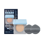 JUNG SAEM MOOL Meeste Slim Fit Nuder Cushion | Niisutav tekstuur, helendav, silendav tekstuur [SET] 02 Beige (+Puff 2P) white