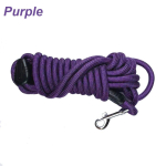 Lemmiklooma j&auml;lgimisliin 5M/10M/15M Koerarihmad Pikk lemmiklooma jalutusrihm V&auml;ljas Kutsikas Kass Koer Koolitus Jalutusn&ouml;&ouml;r Tugev Nailon Meenutamise Koerarihm (Purple,5M) lilla