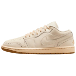 Air Jordan 1 Low SE Chalk Metallic Gold Naiste Tossud Kreemjas P&auml;rlvalge IO0759-100 38.5 beige