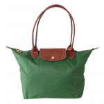 Longchamp Le Pliage Kuldmetallist Tarvikud Nailonist Kandekott Kandekott Ostukott &Otilde;lakott K&auml;ekott Keskmine Naiste Briti Roheline 2605089P95 must
