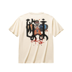Anta Kyrie Seeria Kaifeng Hiina Piiratud Korvpalli Elustiili Mood L&uuml;hikeste Varrukatega T-s&auml;rk Unisex Topp Beež 172631104R-2 XS white