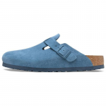 Birkenstock Suede Mugavad &Uuml;marotsalised Mitmek&uuml;lgsed Paksude Taldadega Toasussid Unisex sussid Hele-Sinine 1026769 44