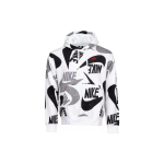 Nike Hupparid Meeste Valge Kapuutsiga M&otilde;&otilde;dukas Tavaline CJ6312-010 XL white