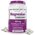 HealthyHey Nutrition Magneesiumkarbonaat 450 mg - 120 taimekapslit