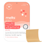 Wellbeing Nutrition Melts Taimne Multivitamiin Meestele ja Naistele 100% NRV Tsingiga, B-vitamiinide kompleksiga, C-, D3- ja K2-vitamiiniga(MK7), Ashwagandha ja žen&scaron;enn
