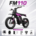 FM110 maastikuelektrijalgratas 1200W mootoriga 48V25AH 20*4,0 tolli paksude rehvidega E-bike H&uuml;drauliline &otilde;hkpidur Elektromootorratas T&auml;iskasvanute M&auml;gi Lumi Jalgratas FM110- PE-YY