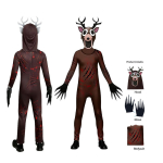 T&auml;iskasvanute Cosplay 99 &Ouml;&ouml;d Metsas Hirve Kost&uuml;&uuml;m 3D Tr&uuml;kiga Cosplay Kost&uuml;&uuml;m Halloween Karneval M&auml;ngu Riietumis&uuml;likond 130 black