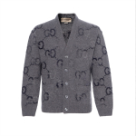 Gucci villane kampsun GG intarsiaga 770507-XKDSJ-1128 XL hall