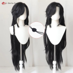 Anime Tian Guan Ci Fu Hua Cheng Cosplay Parukas Taevaste Ametnike &Otilde;nnistus Cosplay San Lang Must Parukas Kuumakindel S&uuml;nteetiline Juuksed white