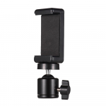 Reguleeritav telefonihoidja nutitelefoni klamber + painduv kuulpea adapteri kinnitus With Ballhead Adapter