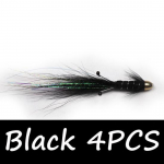 Bimoo 4PCS Conehead Fire Tiger / must/ punane Francis Snaelda l&otilde;hetoru k&auml;rbsed ja k&otilde;rged must