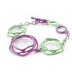 NOA [I4943] &ndash; lilla roheline 'Graphik' disainik&auml;ev&otilde;ru mitmev&auml;rviline