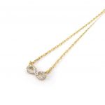 Les Tr&eacute;sors De Lily [K5913] - Collier Plaqu&eacute; Or 'Infini' kuld