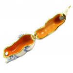 Les Tr&eacute;sors De Lily [P6506] - Kuldne elevandiluu 'Unicorn' ehtekarp - 70x55 cm valge