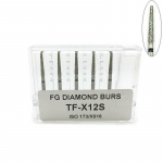 5 tk Dental Diamond Burs puurid &uuml;lij&auml;me poleerimine valgendustoode TF-X12S hambaravi kiired puurid
