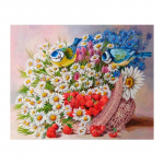 5D isetehtud teemantmaal &Uuml;mberp&ouml;&ouml;ratud lilled Teemanttikandid Ristpistes Kodukaunistus K&auml;sitsi valmistatud kingitused Round 20x30cm