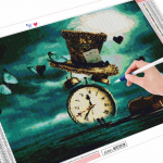 Teemantkunsti maalikomplektid Liblikad Loomad Rhinestones Teemanttikandid Ristpistes Mosaiik M&uuml;&uuml;k Dekoratsioon Full Round (20X30CM)