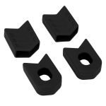 4 tk v&auml;nda kaitsemuhvid jalgratta v&auml;ndakomplekti kaitse MTB maanteejalgratta v&auml;nda v&auml;nt must