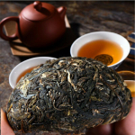 100g Yunnani vana teepuu Puer tee Shen Pu'er teekook Puerh-rohelise tee toorkoogid