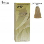 BERINA HAIR COLOR CREAM P&uuml;siv&auml;rv A1-A47 60 g. - Tai A40 Light Matt Blonde
