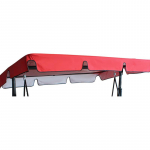 &Uuml;lemine vihmakate Vihmakindel Lotus Leaf Park vihmavarjukate V&auml;lis&otilde;ue Kiik laekate Aia v&otilde;rkkiige kate 164*114*15cm punane