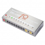 Demonfxi kitarri toiteallikas 10 isoleeritud v&auml;ljundit 9V/12V/18V efektipedaali jaoks koos USB-laadimispordiga EU Plug h&otilde;be
