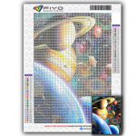 Teemantmaal T&auml;isruudukujuline Eiffeli torni kivid Teemanttikandid Maastik &Ouml;&ouml;mosaiik Kodukaunistus Full Square 50X70CM