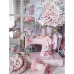 5D teemantmaalikomplekt maastik Teemantmosaiik lillehelmed Tikkimine Hobi ja n&auml;put&ouml;&ouml; Kodukaunistamine Full Round 20x25CM