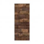 Retro puidust uksekleebis seinamaaling 3D Vision tapeet elutuppa DIY seinakleebised PVC vin&uuml;&uuml;list ukseplakat Kodukaunistus 90x200cm