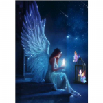 5D DIY Teemantmaaling Liblikad Fairy Teemanttikandid T&auml;ismosaiigikomplektid Ristpistes Kodukaunistus K&auml;sitsi valmistatud kingitused Round 20x30cm