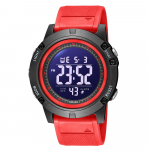 SMAEL digitaalsed spordikellad meeste 50M veekindel LED taustavalgus stopper &auml;ratuskell automaatne kuup&auml;evaga k&auml;ekellad 1902 spordikell s&otilde;jav&auml;elased NO Package punane