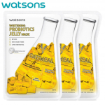 Watsons Whitening Probiotics Jelly Mask, Oatmeal, Bifido Ferment Lysate, Vitamin C, Whiten Skin, Dermatologically Tested, 30 ml. x 3 pcs 30 ml. x 3 pcs
