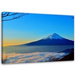 L&otilde;uenditr&uuml;kk JAAPANESE FUJI MOUNTAIN LANDSCAPE 60x40 sinine