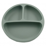 Baby Plate Divided Design Tableware Easy to Clean Useful 3 Grids Infant Feeding Supplies Daily Use hall