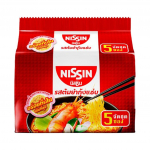 NISSIN Kiirnuudlid Tom Yum Kung Sabb maitsega 60 g. x 5 / 10 / 15 / 20 tk 60 g. x 5 pcs