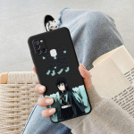 Kimetsu No Yaiba Demon Slayer Anime telefoni&uuml;mbris Samsung Galaxy A03s A04s A03 Core A04 A02 A01 A20e A70 A54 A34 A10s kaas Samsung A10
