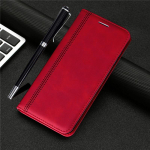 Luksuslik nahast rahakoti &uuml;mberp&ouml;&ouml;ratav raamatu&uuml;mbris Samsung Galaxy S23 Ultra S22 S21 Plus A04s A53 Xiaomi Redmi Note 11 10 iPhone 14 13 12 11 Pro Max pehme kaanega For Samsung Galaxy A04s punane