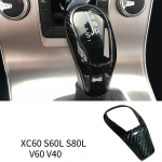 Volvo V60 V40 S60 S80 XC60 XC70 2013-2017 tarvikule, s&uuml;sinikkiust k&auml;igukangi nupu kaanekorpuse kaunistuse kaitse