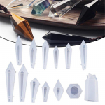 Fashion Luxury 1tk DIY pendel epoks&uuml;vaigu vormid kaelakee ripats vaik l&auml;bipaistev silikoon DIY vorm vormide jaoks ehete otsimise t&ouml;&ouml;riist