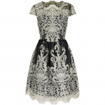 Euroopa stiilis uus elegantne suvekleit Naiste riided Moodne kleit Retro v&otilde;rkl&otilde;ngast tikitud naiste kleit S must