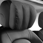 Hingav nahast autoistme tugipadi peatoe auto kaelapadjad Mercedes Benz Maybach S-klassi peatoe autole 1PCS BLACK gray