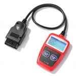 Digitaalne LCD-ekraan OBD2 skanner automootori anal&uuml;saatori diagnostikat&ouml;&ouml;riista autokoodilugeja jaoks punane