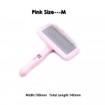 Pet Groomg Comb Sheddg H Remover Light le Pehme n&otilde;elahari Slier Msage Cleang Tool Avatud s&otilde;lmega kasside lemmikloomatarbed