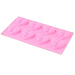 Chocolate Vorm DIY Lihtne lahtiv&otilde;etav kuumakindel toidukvaliteediga valentinip&auml;eva v&otilde;lts teemants&uuml;dame silikoonvorm B